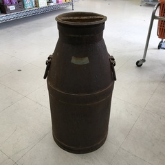 ⭐︎ドリーム2号館⭐︎ ジモティー割引 アンティーク ミルク缶の画像