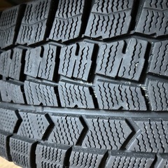 20年製ダンロップ 8部山 205/65R16 スタッドレス 4本アルミ付の画像