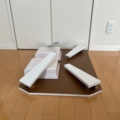 ローテーブル　引き出し付きの画像