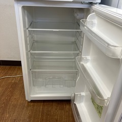 「安心の6ヶ月保証付。【２ドア冷蔵庫 IRIS OHYAMA 2019年製 118L】取りに来れる方限定。」の画像