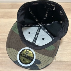 NEWERA キッズキャップ　ブラックの画像