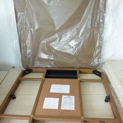 無料差し上げます　未使用/新品　組立商品　テーブル　座卓　正方形　木製の画像