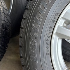 【バリ山】スタッドレスホイール４本セット PCD100 プリウス等に！の画像