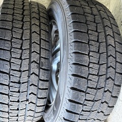 【バリ山】スタッドレスホイール４本セット PCD100 プリウス等に！の画像