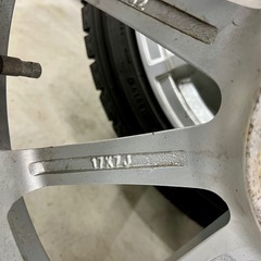 195/45R17 スタッドレスタイヤ ホイールセットの画像