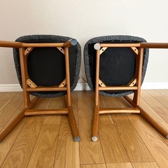 【美品】オシャレ椅子 2脚セットの画像