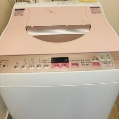 【無料】シャープ 電気洗濯乾燥機　5.5kg　※11/29までに取りに来られる方※の画像