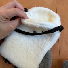 シマエナガ　小物入れ　キーホルダーの画像