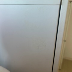受付中止　IKEA  ワードローブ鏡付き（観音開きロッカー型）の画像