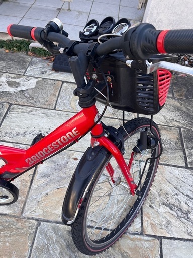 値下げ　子供用自転車　24インチ　赤
