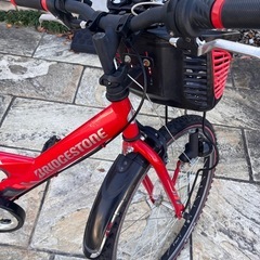 子供用自転車　24インチ　赤の画像