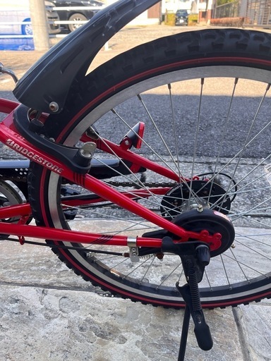 値下げ　子供用自転車　24インチ　赤