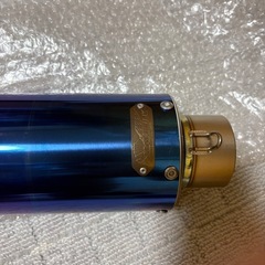 マーベリックMV97チタングラデーションサイレンサーバイクマフラーの画像