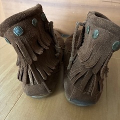 MINNETONKAミネトンカ モカシンブーツの画像