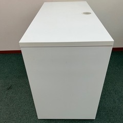 多少難あり　美品　テーブル　家具　ホワイト　木製　リビング　の画像