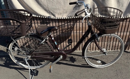 ブリジストン自転車 後ろかご付き 軽いです