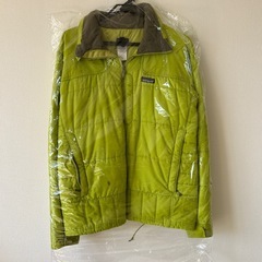 patagonia メンズ M グリーン ジャケットの画像