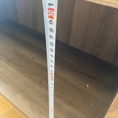 テレビ台　本棚　木製　マガジンラックの画像