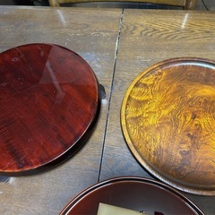 飛騨春慶塗のお盆などのセットの画像