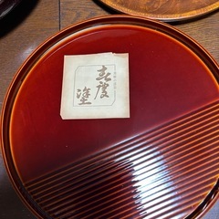 飛騨春慶塗のお盆などのセットの画像