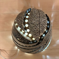 陶器のライトの画像