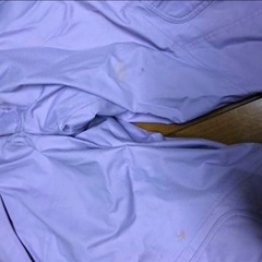 【スノボセット】asics スノボウェア、ゴーグル、手袋、ニット帽の画像