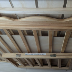 大和屋 yamatoya furaru フラルＷオープンすのこベビーベッドの画像