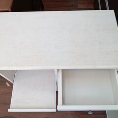 NITORI　リズバレー　カウンターワゴン　キッチンワゴン　キッチンラック　食器棚　レンジ台　キッチンカウンター　ニトリ　サイズ（約）幅74×奥39×高80　　■近隣配送無料 買取GO‼　栄和店の画像