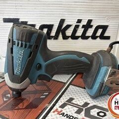 【引取限定】【中古】マキタ TD146DX2 インパクトドライバ 18V 3.0Ahバッテリー×１ 充電器 ビット多数付属 【ハンズクラフト宮崎新名爪店】の画像