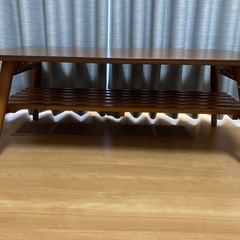 折りたたみ　ローテーブルの画像