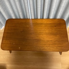 折りたたみ　ローテーブルの画像