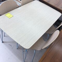 【ジャングルジャングル和歌山店】【Wa3313】ﾀﾞｲﾆﾝｸﾞセット リユースショップ リサイクルショップ 中古家具 中古家電 中古自転車 古着 冷蔵庫の画像