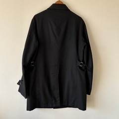 コナカ　ジョンピアース ブラック ビジネス　コート Lの画像