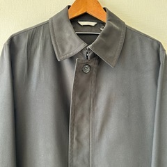 コナカ　ジョンピアース ブラック ビジネス　コート Lの画像