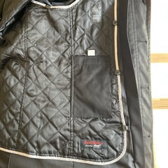 コナカ　ジョンピアース ブラック ビジネス　コート Lの画像