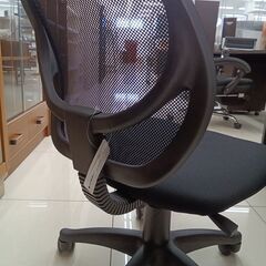 ★リユースのサカイ日立店★HJ8366  オフィスチェア ブラック H75×D52×W50 クリーニング済み の画像