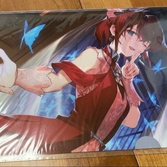 【2点セット】にじさんじ アンジュ・カトリーナ 大判ラバーマット&購入特典A4クリアファイルの画像