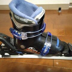 スキー板120cm スキー靴21cm セットの画像