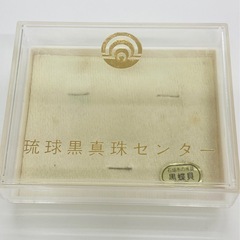 ホワイト系　パールネックレス（黒蝶貝）の画像