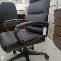 ★リユースのサカイ日立店★HJ8368 NITORI オフィスチェア ブラック H103×D52×W62 クリーニング済み の画像