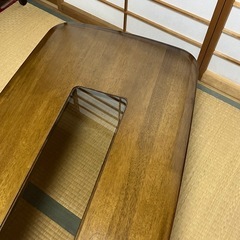 木製長方形センターテーブル 美品✨の画像