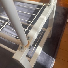 2連ハンガーラックの画像