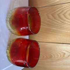 琉球ガラスコップ2つセットの画像