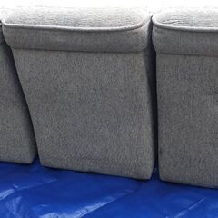 カリモクのソファー　3個で1セット　3個を並べた参考写真です。の画像