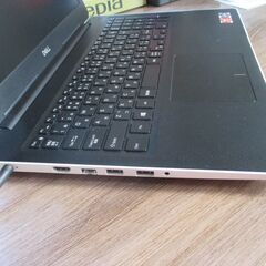 ノ－トパソコン　Dell lmspiron3585 windows10 Home 初期化済の画像