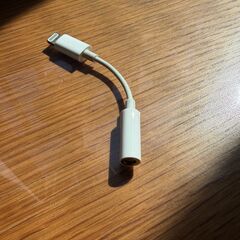 iPhone イヤホン 変換ケーブルの画像
