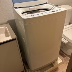 【Haier】冷蔵庫と洗濯機の画像