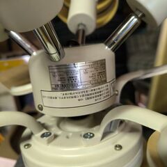 ライト付きシーリングファン(ジャンク)の画像