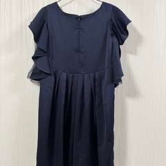 【美品】アーバンリサーチ ロッソ ROSSO レディース フォーマルワンピース ネイビー フリーサイズの画像