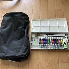 【あげます】アクリル絵の具セットの画像